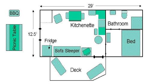 Cabin Floor Plan