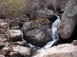 One of the many small falls near the Mariposa